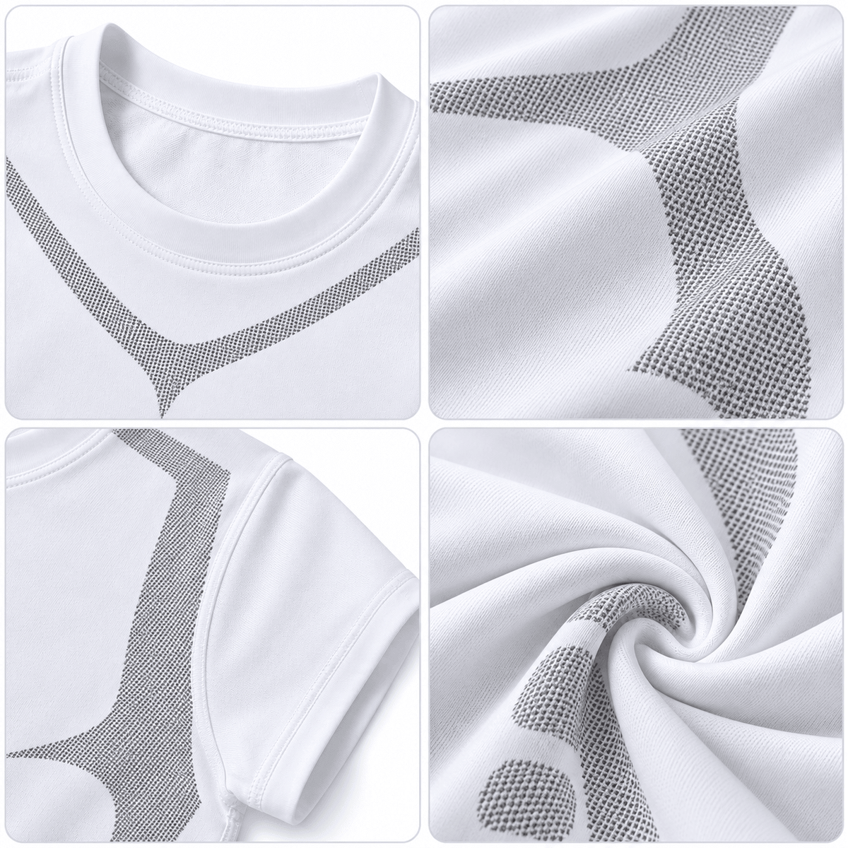 FORMHALT CORE Tee - Kompression T-Shirt für Herren mit atmungsaktiven Strickzonen und körpernahem Schnitt.